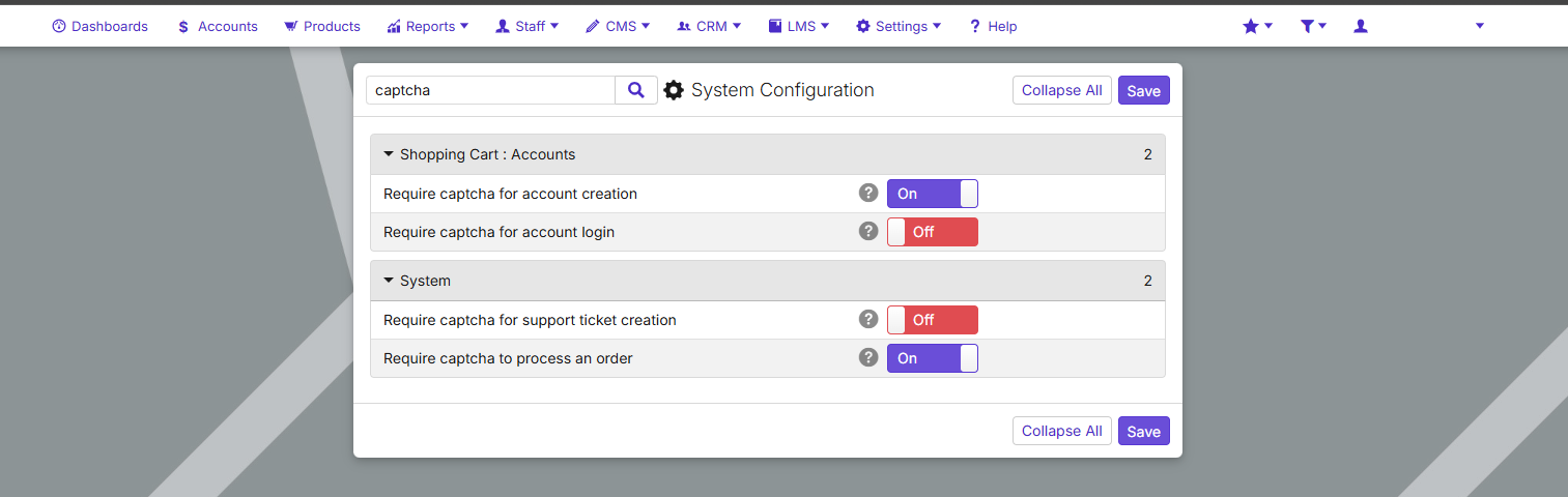 CAPTCHA Setup in Configio | Enable Security Verification for Users